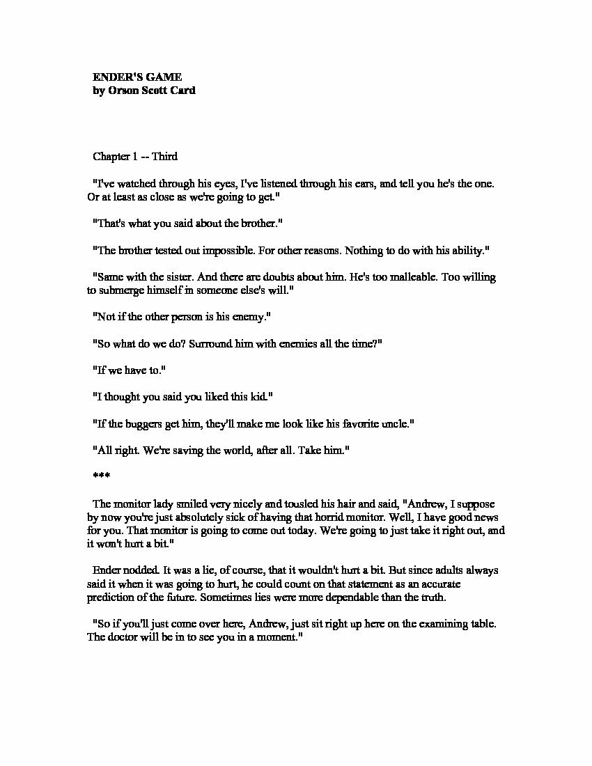 Orson Scott Card - The Ender Saga - 6 Books